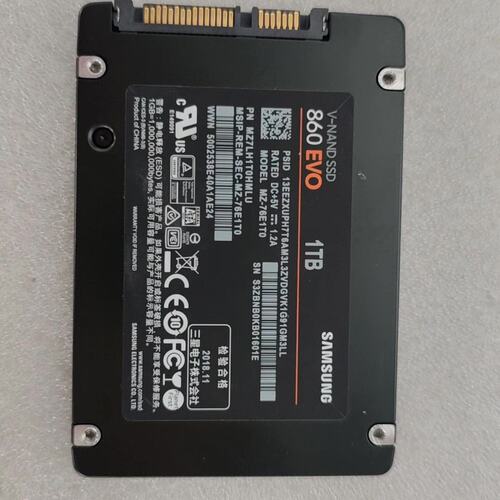 {议价}三星860 EVO 1TB 2.5寸SATA固态硬盘，型号M