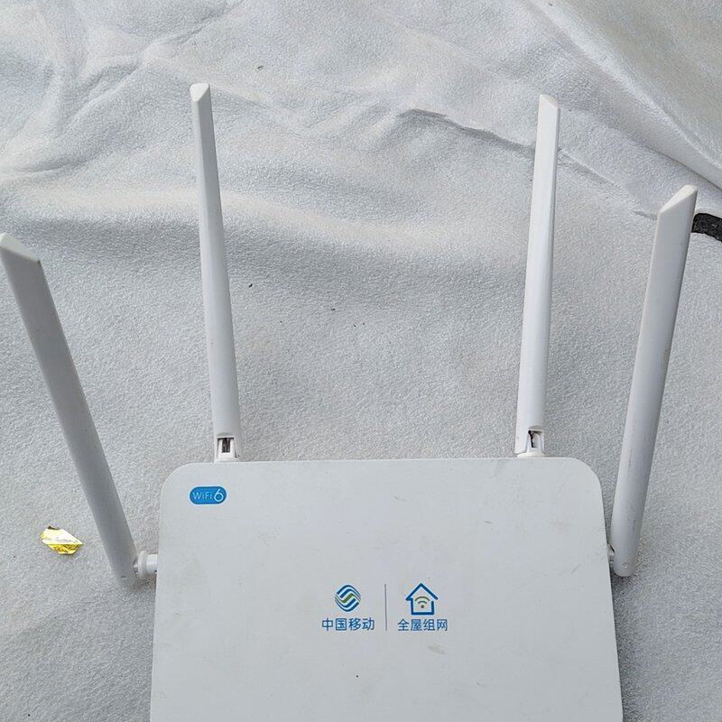 {议价}中国移动WiFi6路由器，支持2.4G/5G双频，信号强，穿