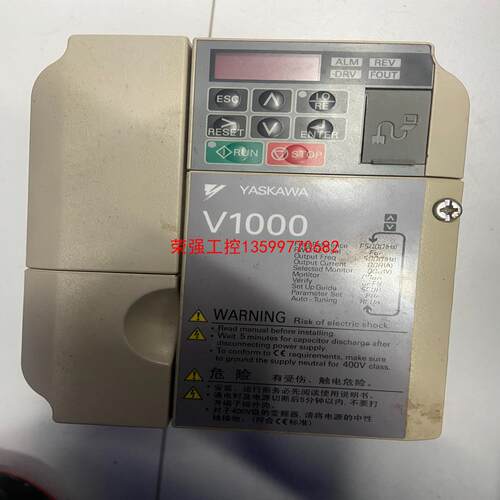 【荣强工控】CIMR-VB4A0002BBA，安川变频器，功能包好，实物
