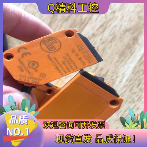 现货06T204IN0081原装易福门光电开关有五个