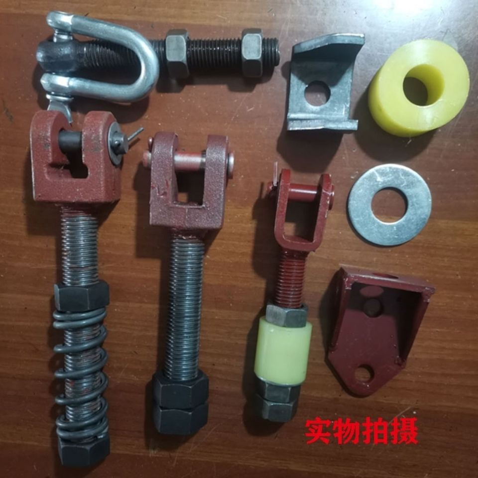 现货品自卸车后门挂钩调节螺丝翻斗车尾门挂钩W螺栓天锦大运