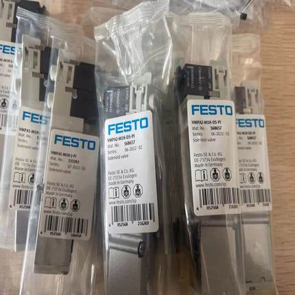 FESTO VUVG-L14-P53C-T-G18-1P3 566501 费斯托电磁阀 议价