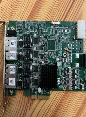 凌华 PCIe-GIE74C 4通道PoE网卡图像采集卡PC