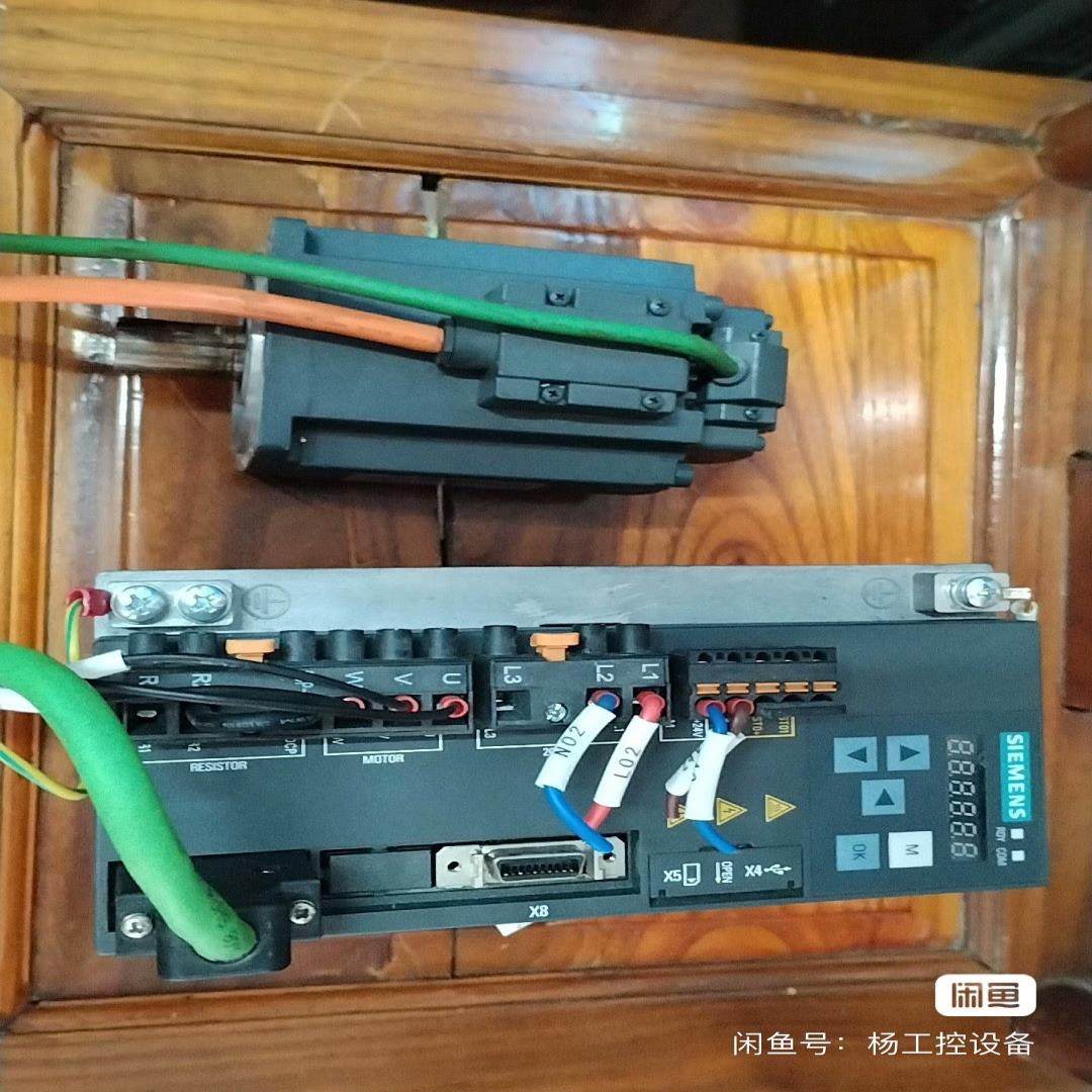 （设备配件）西门子V90驱动器 伺服电机   伺服电机750W套装 PN