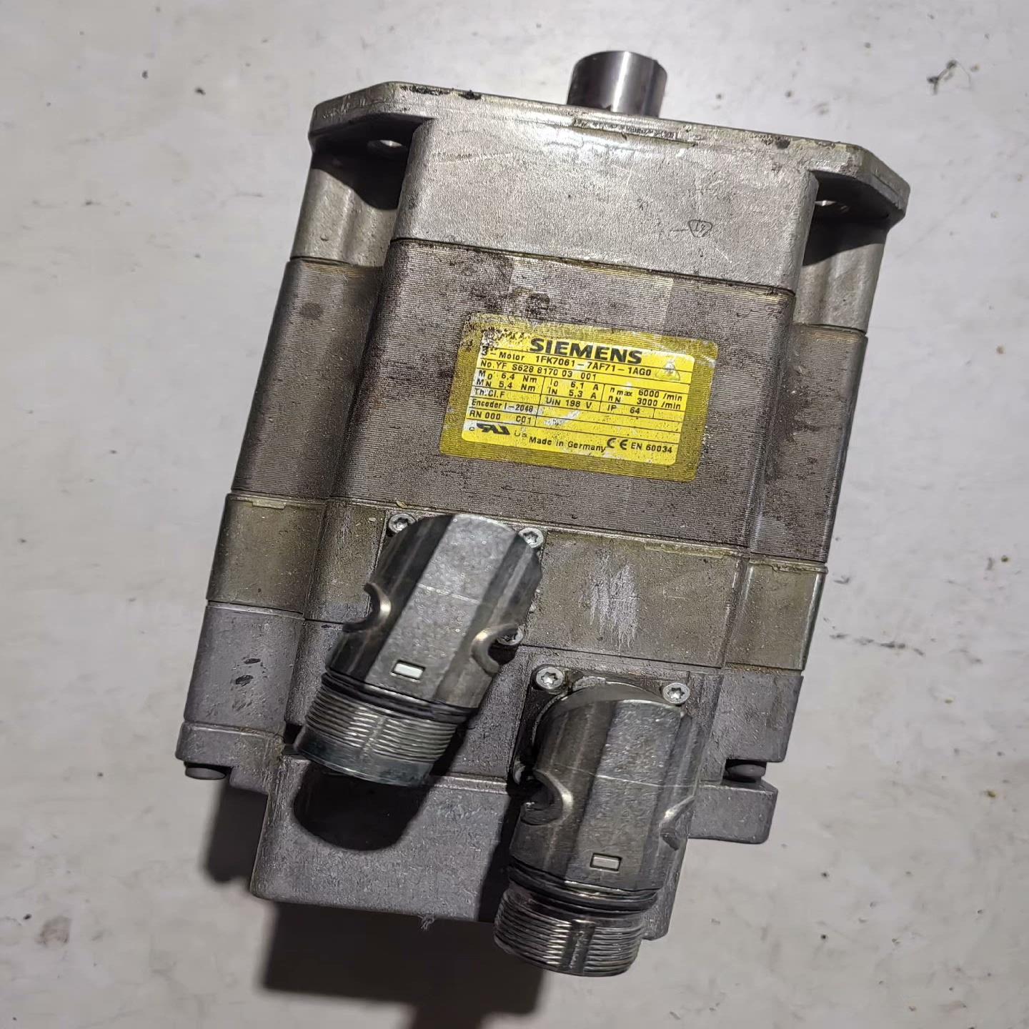 （设备配件）西门子伺服电机，1FK7061-7AF71-1AG0，图片，