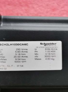 施耐德bch2lh1030ca6c伺服电机20位编码器 保议价