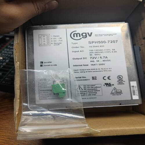 克朗斯/mgv SPH500-7207 72V开关电源