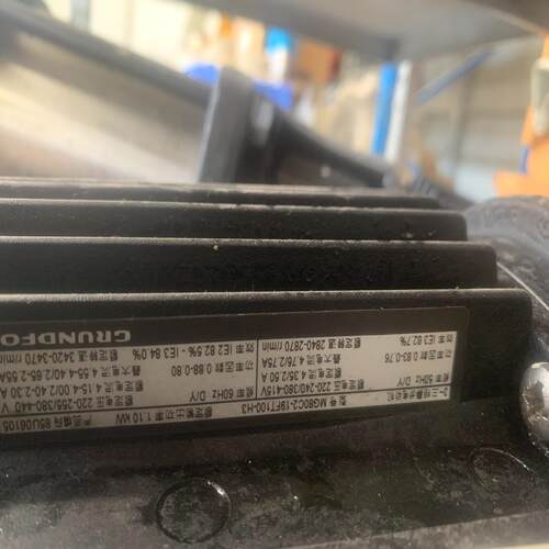[德峰] 型号格兰富-立式FT100 离心泵 MG80C2-19水泵