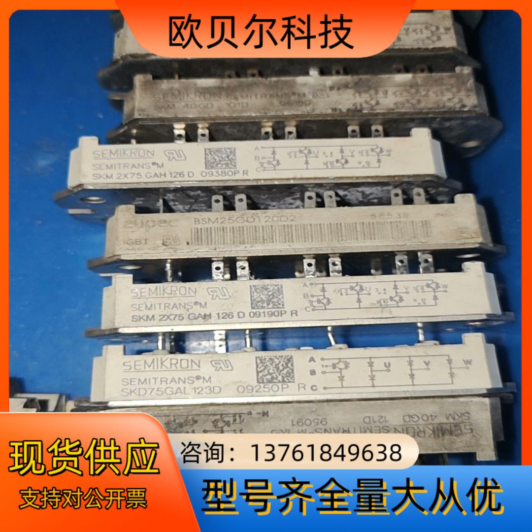 SKM2X75GAH126D,SKM75GD123D,BSM