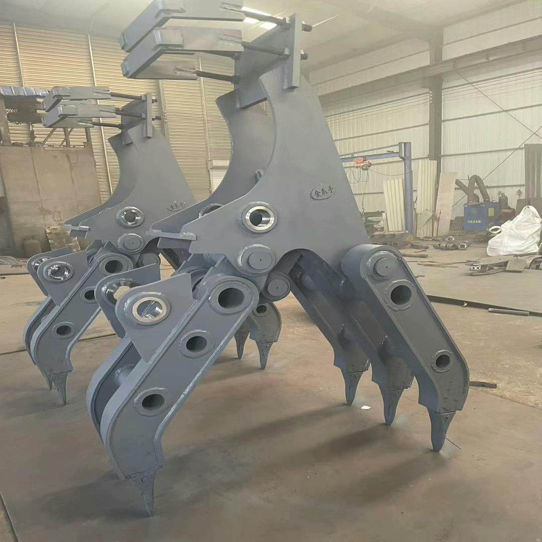 （设备配件）#农用大型机械设备 抓草夹子 抓棉机 抓木器