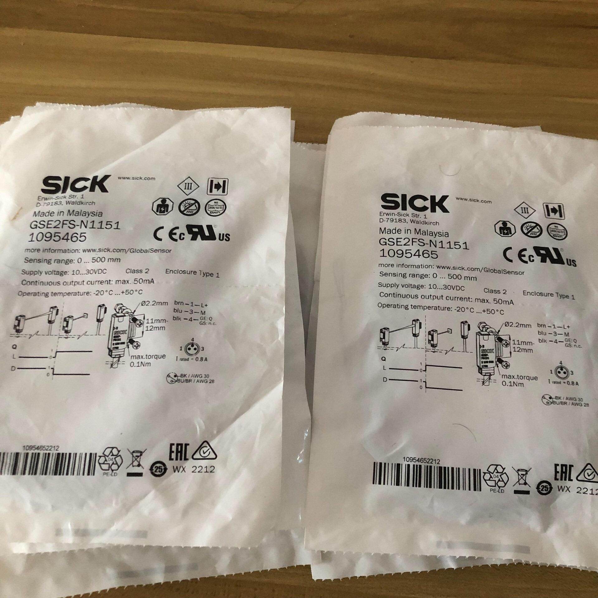 SICK西克GSE2FS-N1151对射光电开关传感器109