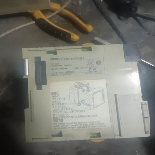 议~欧姆龙CQM1一CPU11如图所示