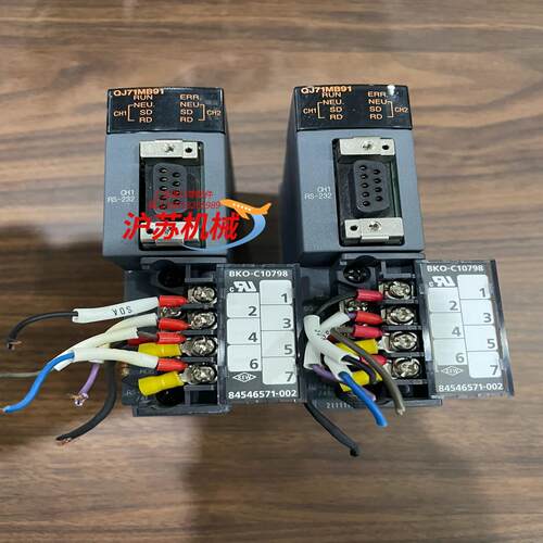 三菱QJ71MB91功能完好序列号21开