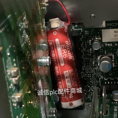 安川机器人YRC1000控制柜电池maxellER6BDWK77P3.6V2000ma议价
