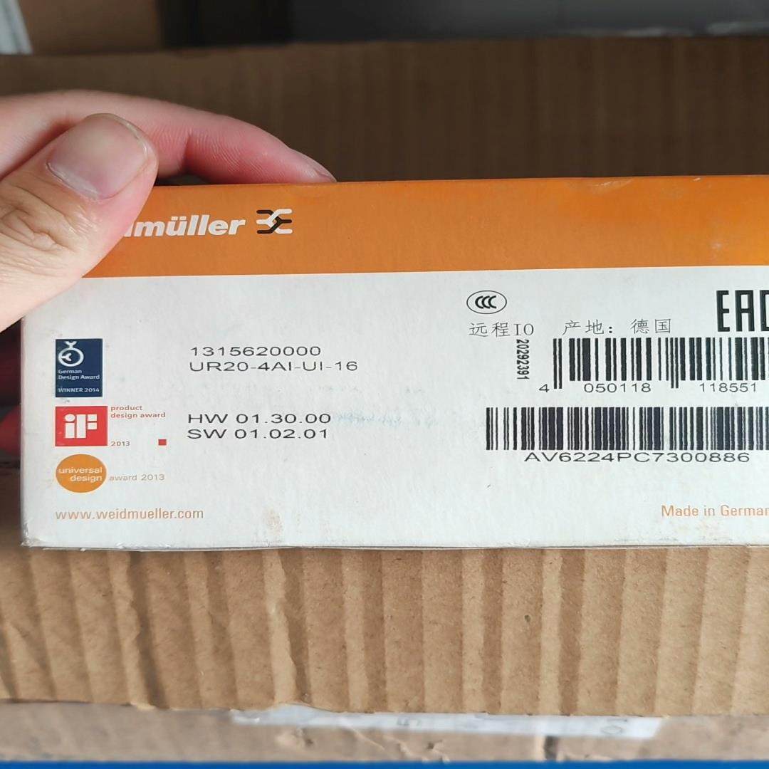 #电子器件 魏德米勒模块UR20-4AI-UI-16  全