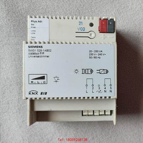 【非标价】5WG1 528-1AB02，西门子通用调光KNX模块，KN