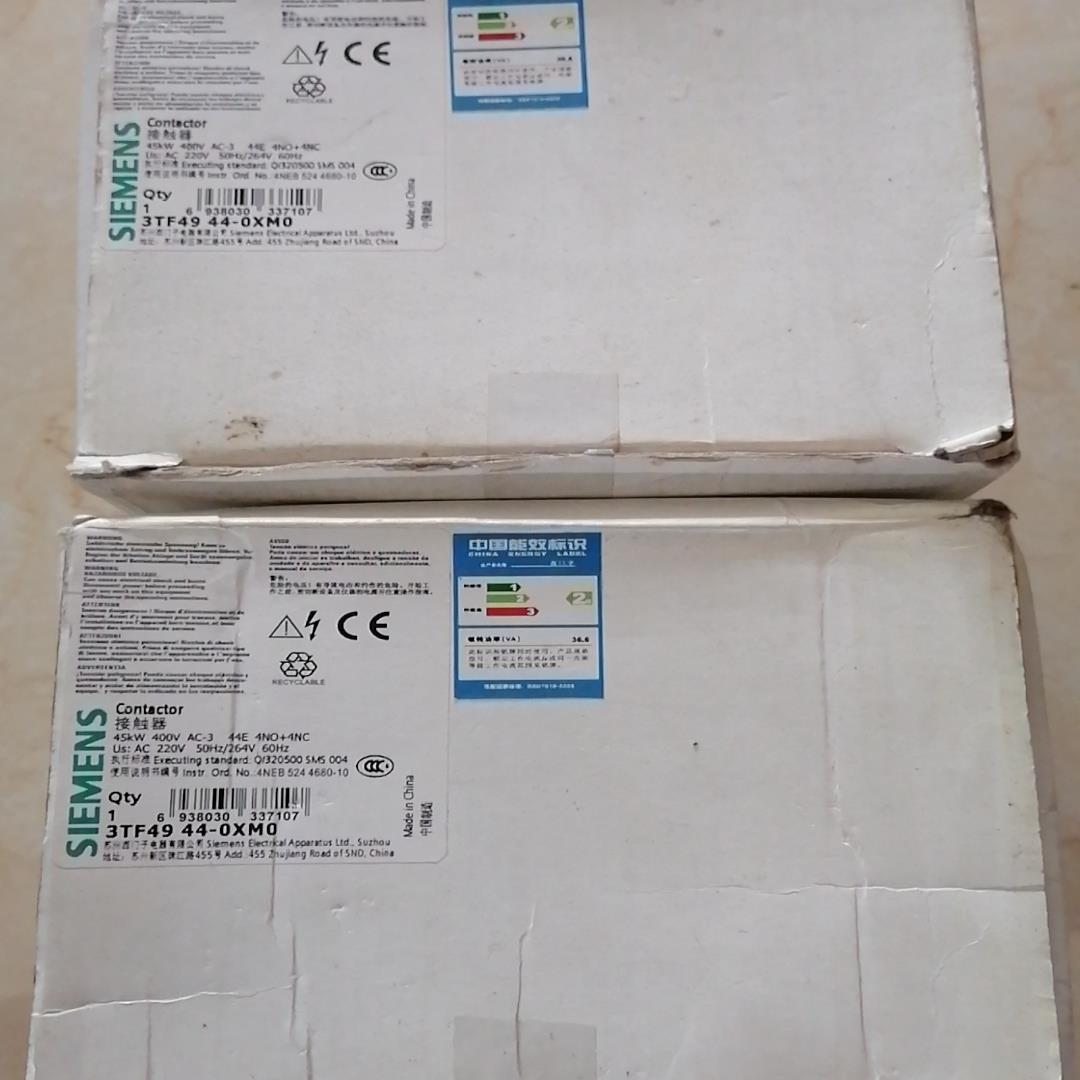 西门子接触器 3TF4944-0XM0  AC220V  1