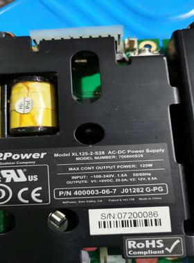 {雅致机械商行}N2POWER XL125-2-S28 AC-DC 电源 拆