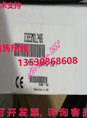 原装供应通用电气 IC693MDL240G INPUT 120VAC 16PT   //