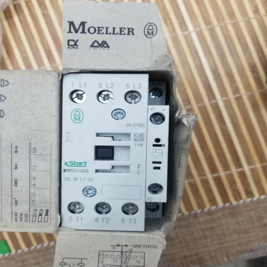 EATON MOELLER DILM17-01(RDC24)24-27VDC接触器议价