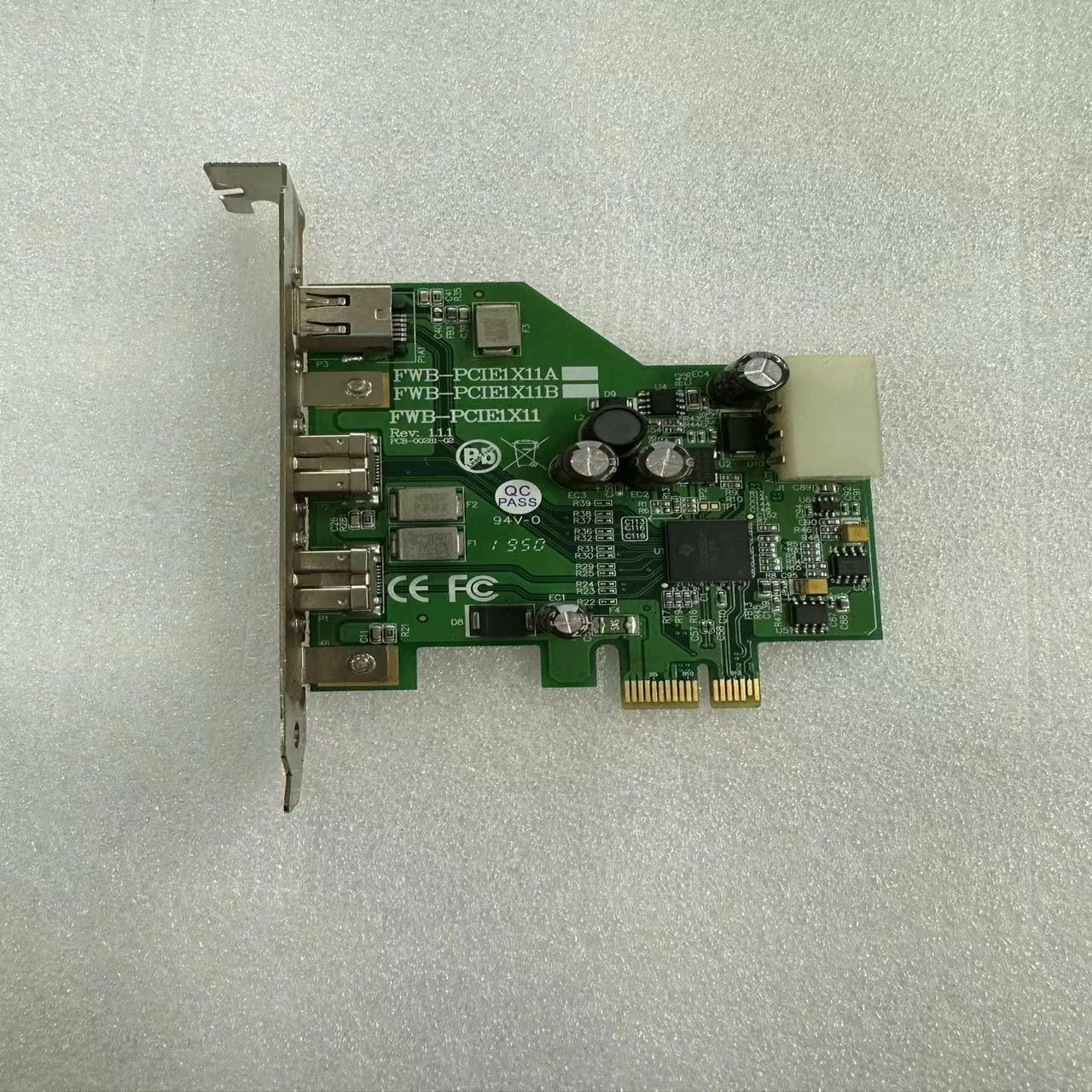 {雅致机械商行}FWB-PCIE1X11A 1394B采集卡实物图