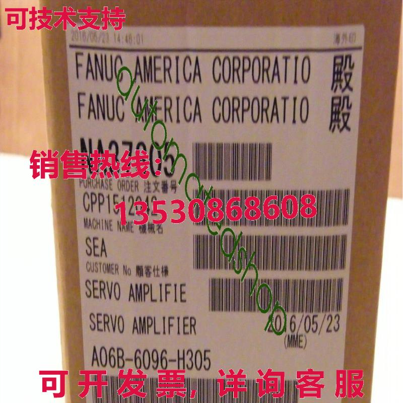 供应原装Fanuc A06B-6096-H305 伺服驱动器