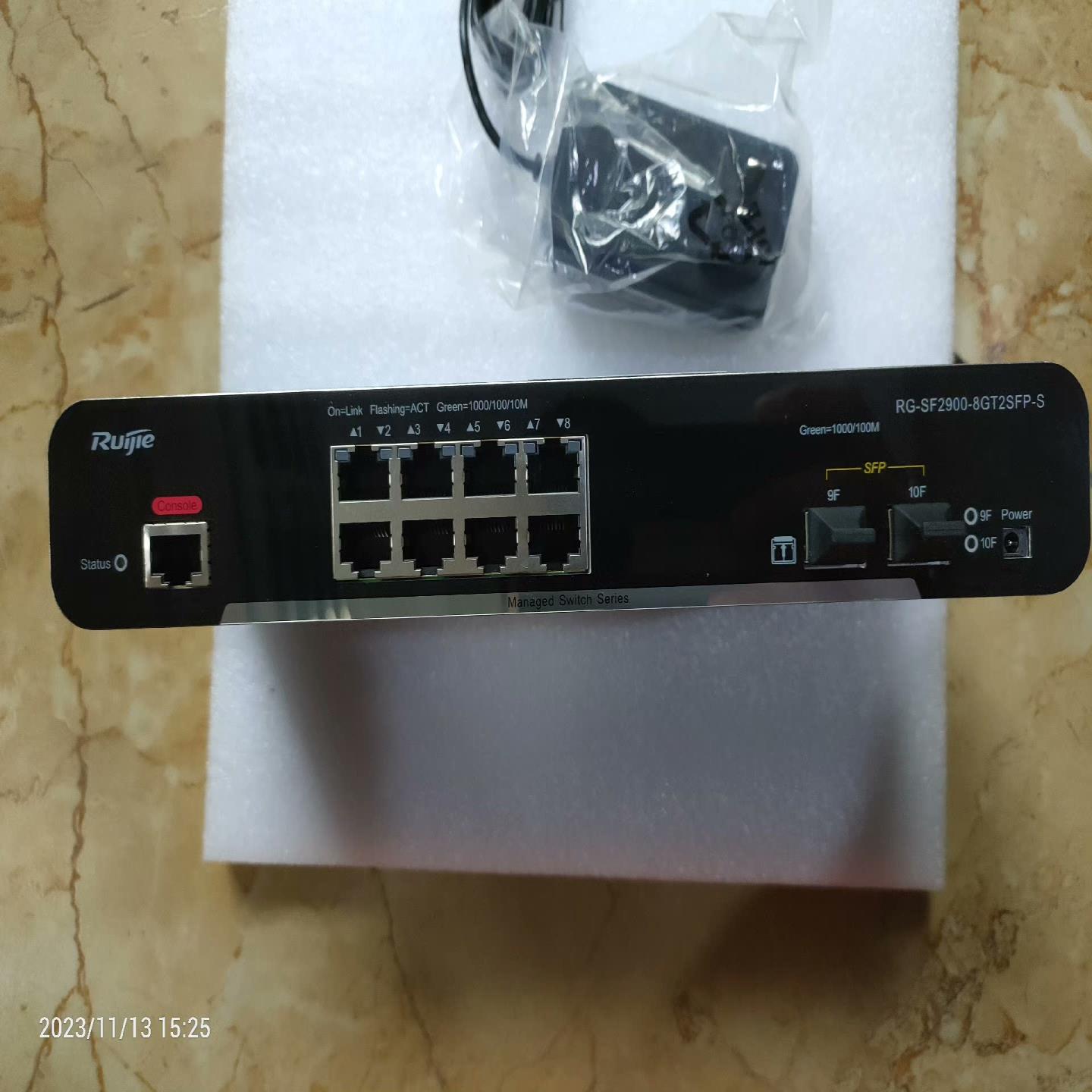 RG-SF2900-8GT2SFP-S千兆82企业级交换机