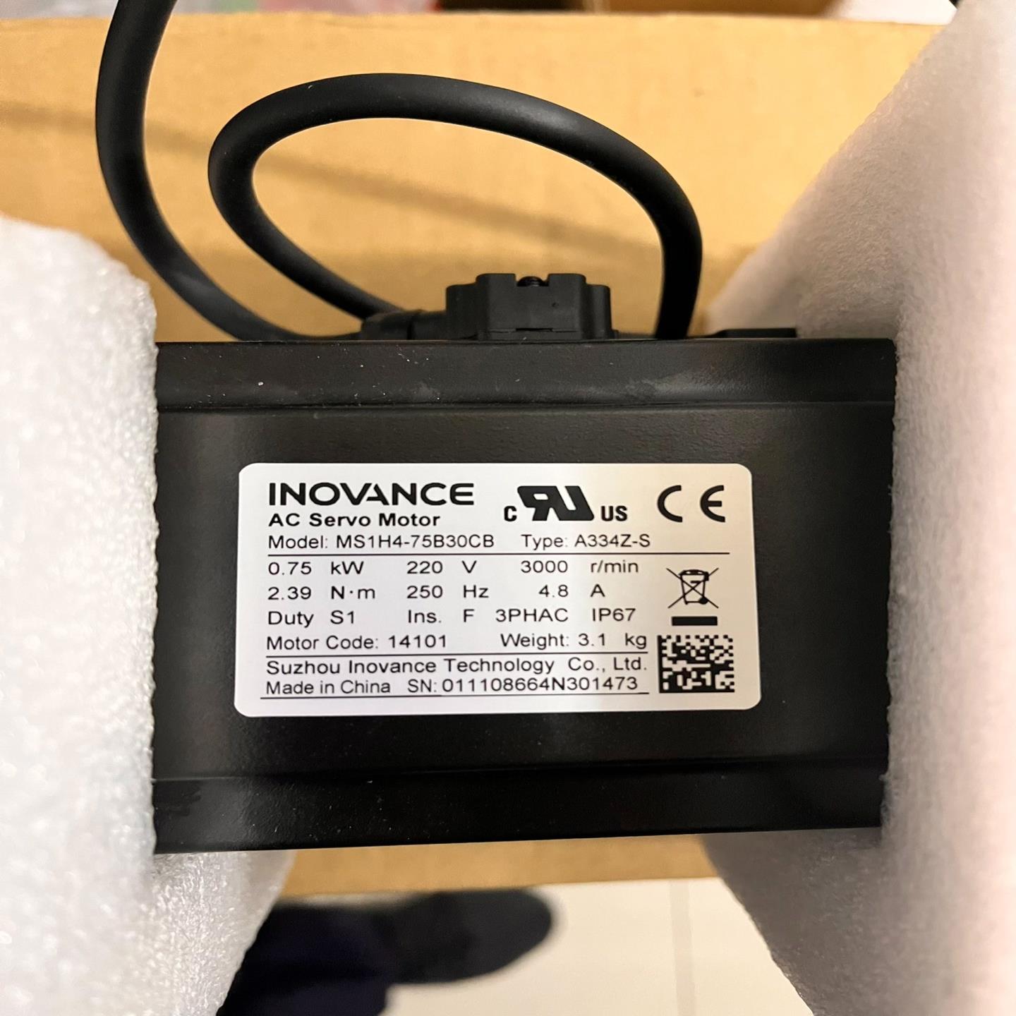 汇川MS1H4-75B30CB-A334Z-S  余料一