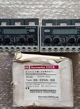 三和 Samwha  EOCR 电机保护器 EOCR－3DZ