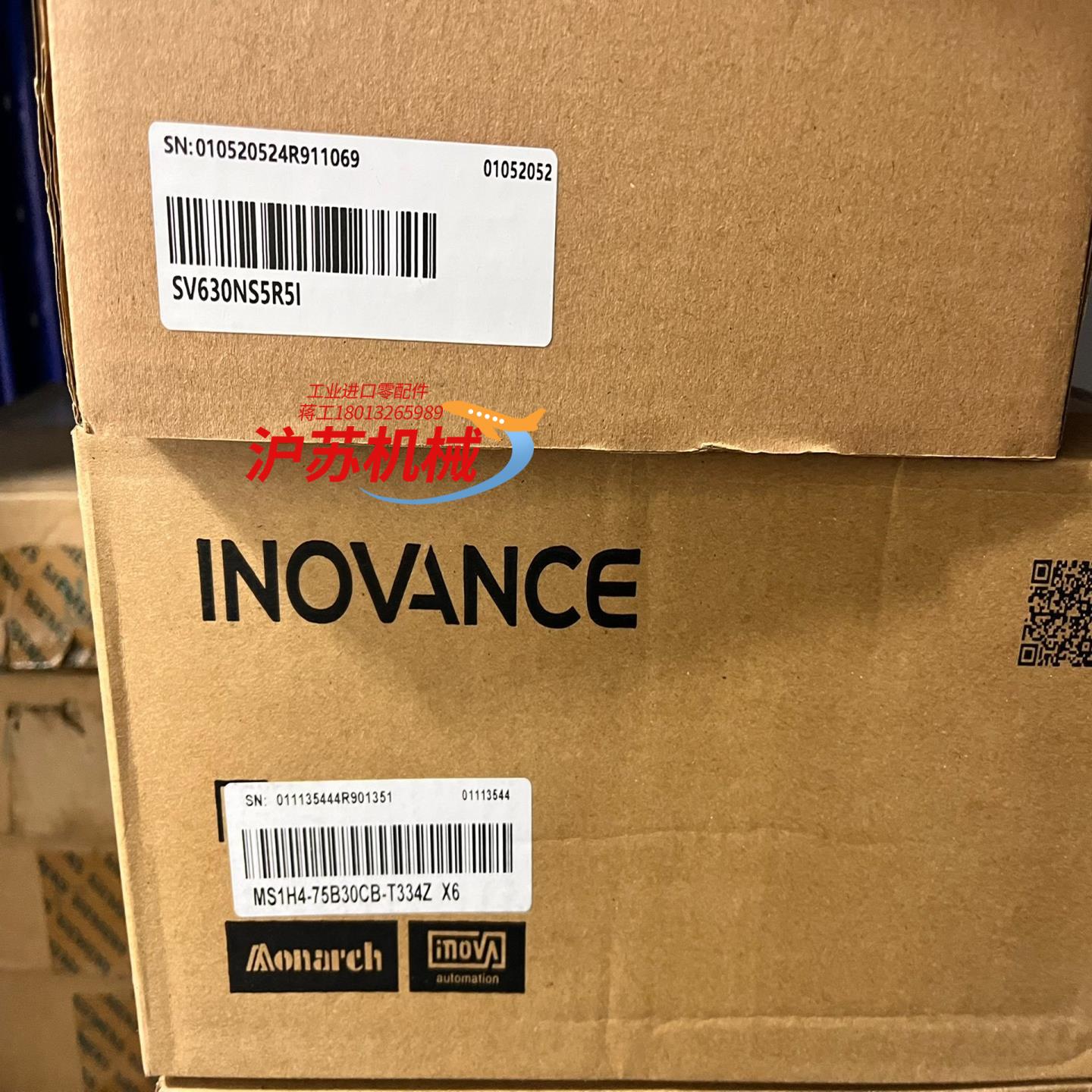 汇川750W，MS1H4-75B30CB-T334Z x6