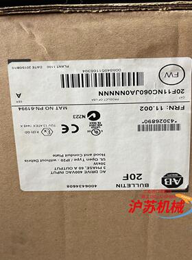 出售AB变频器20F11NC060JA0NNNNN，全新原装