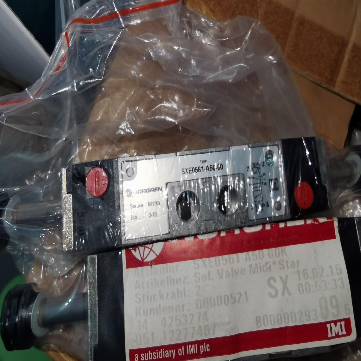 （设备配件）诺冠NORGREN电磁阀 SXE0561-A50-00