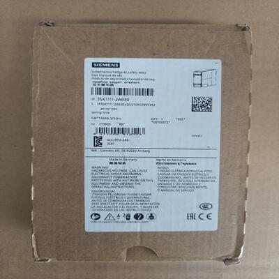 3SK1111-2AB30  SIRIUS 全新原装未使用