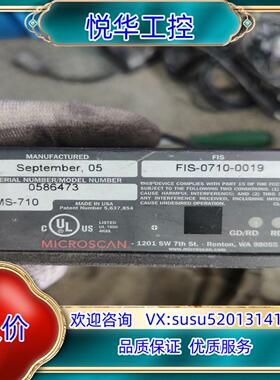 MⅠCROSCAN 迈肯斯 MS-810  0810-001议价