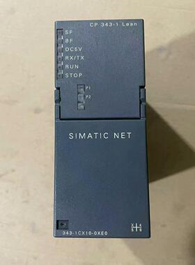 （设备配件）西门子S7-300 343-1CX10-0XE0，实图拍摄，