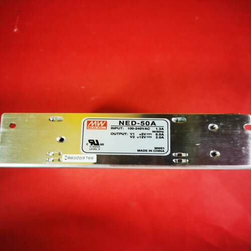明纬开关电源 NED-50A 5V6A.12V2A