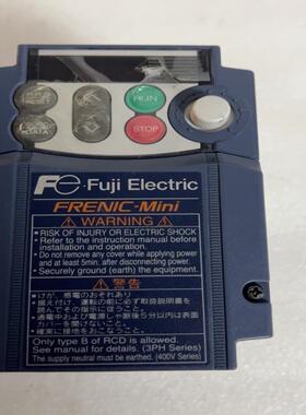 [德峰]富士变频器FRN0.2C2S-6J。AC110V 0.2KW