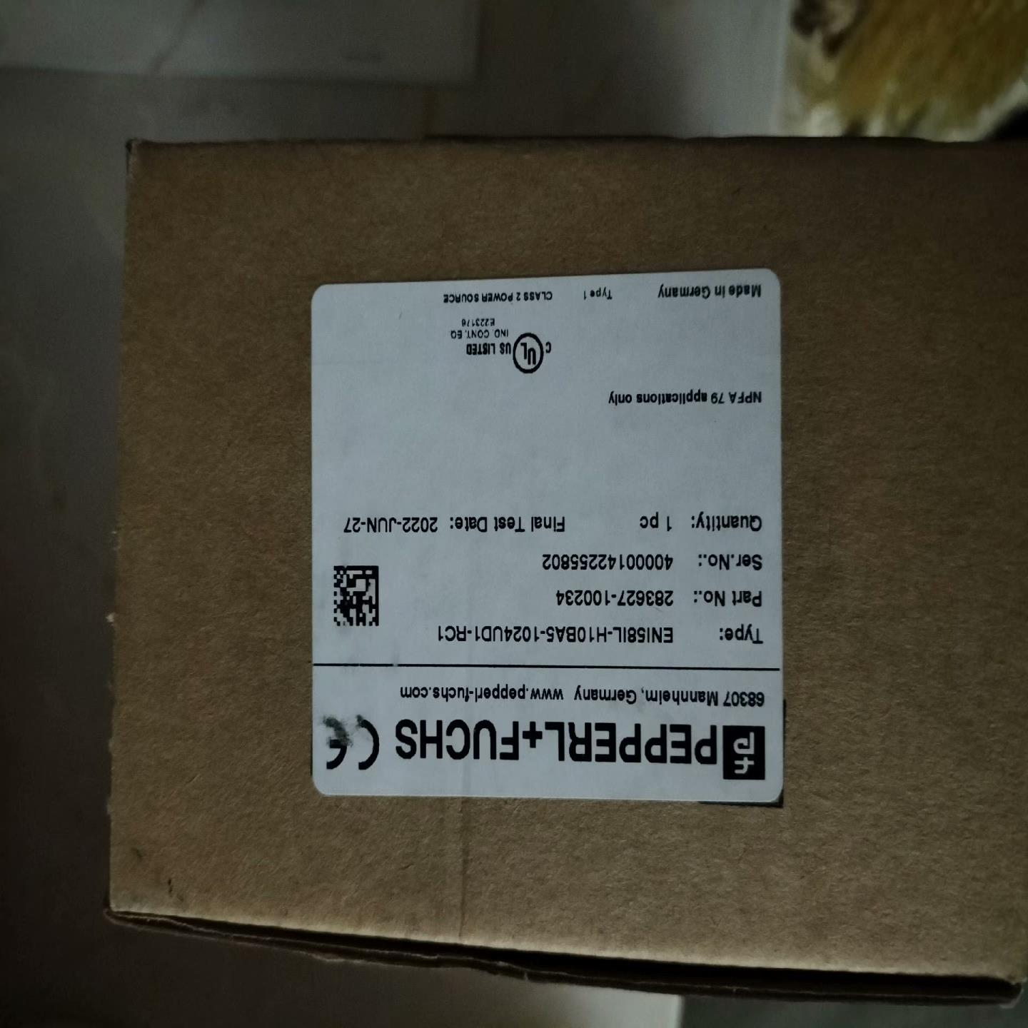 倍加福编码器  ENI58IL-H10BA5-1024UD1