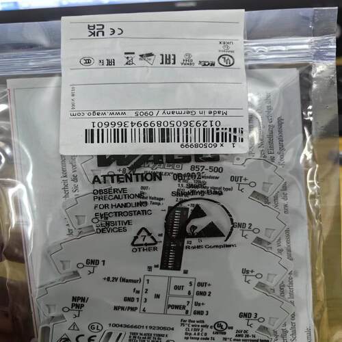 WAGO万可模块 857-704 全新原装正品 议价售出 实