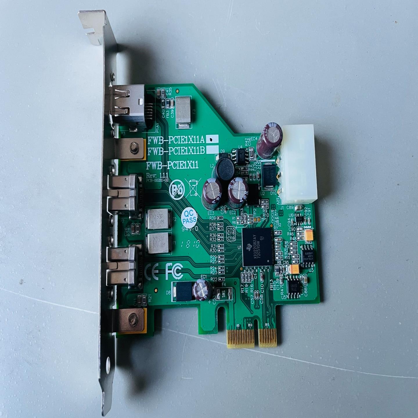 FWB-PCIE1X11A 1394B采集卡