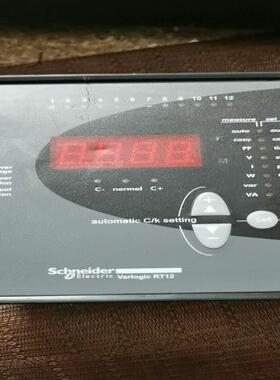 施耐德varlogic rt12无功补偿控制器12步功率补偿议价