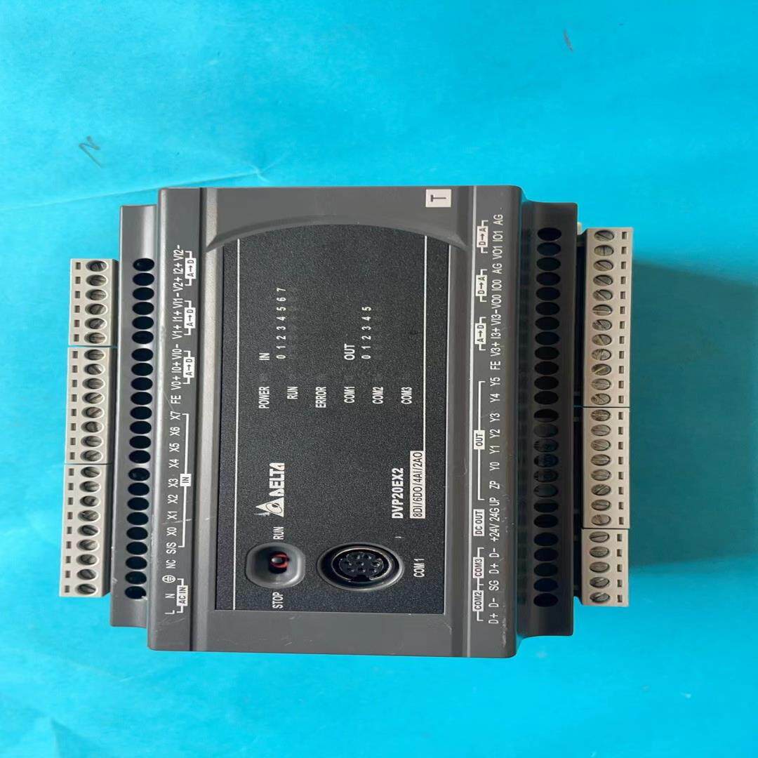 （设备配件）DVP20EX200T功能测试成新，，，包好台达，9，PLC