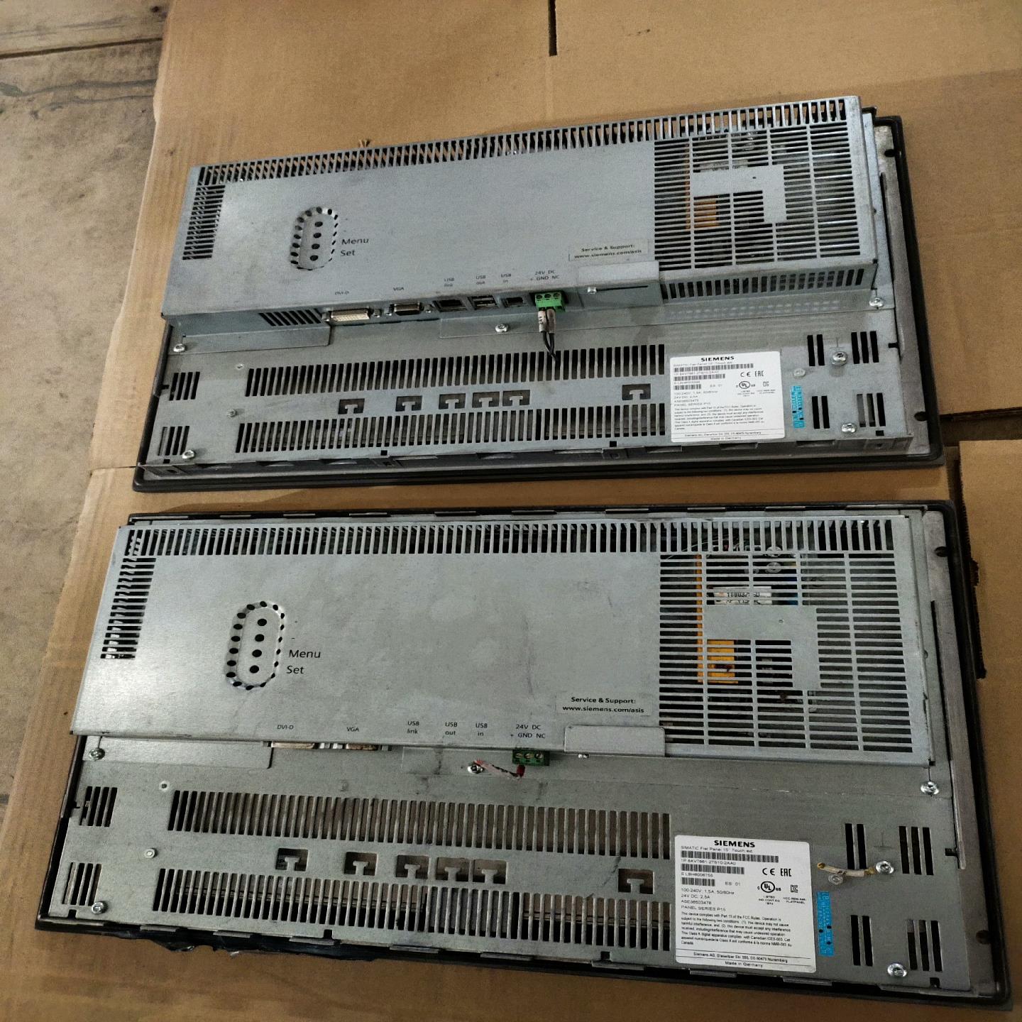 (设备配件)拆机西门子触摸屏6AV7861-2TB10-2AA0俩台实物