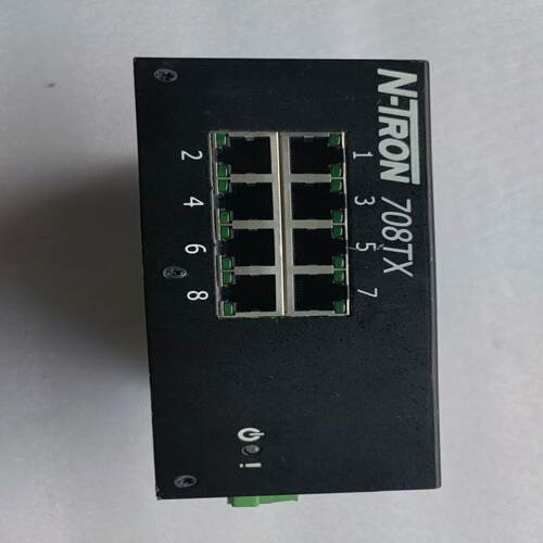 [德峰]N-TRON美国恩创 100M 8口管理型工业交机708TX