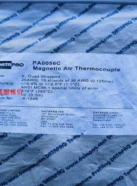 DATAPAQ原装热电偶，PA0056C，全新，