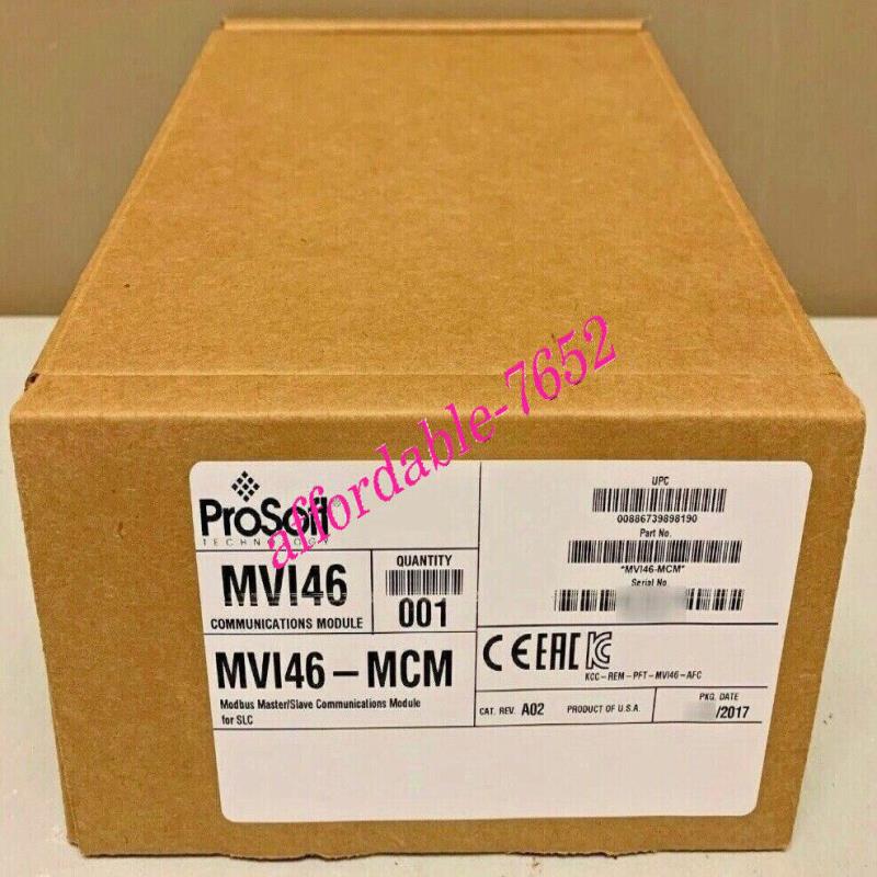原装供应MVI46-MCM Plc Prosoft 接口模块