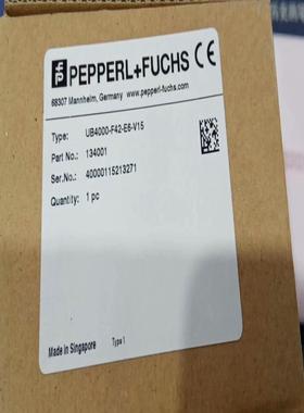 UB4000-F42-E6-V15 德国原装倍加福PF超声