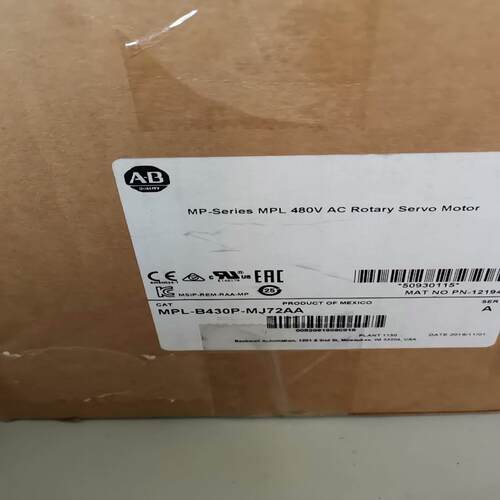 MPL-B430P-MJ72AA,罗克韦尔AB伺服电机，全新