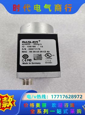 BASLER acA800-200gm 工业相机 9成新议价
