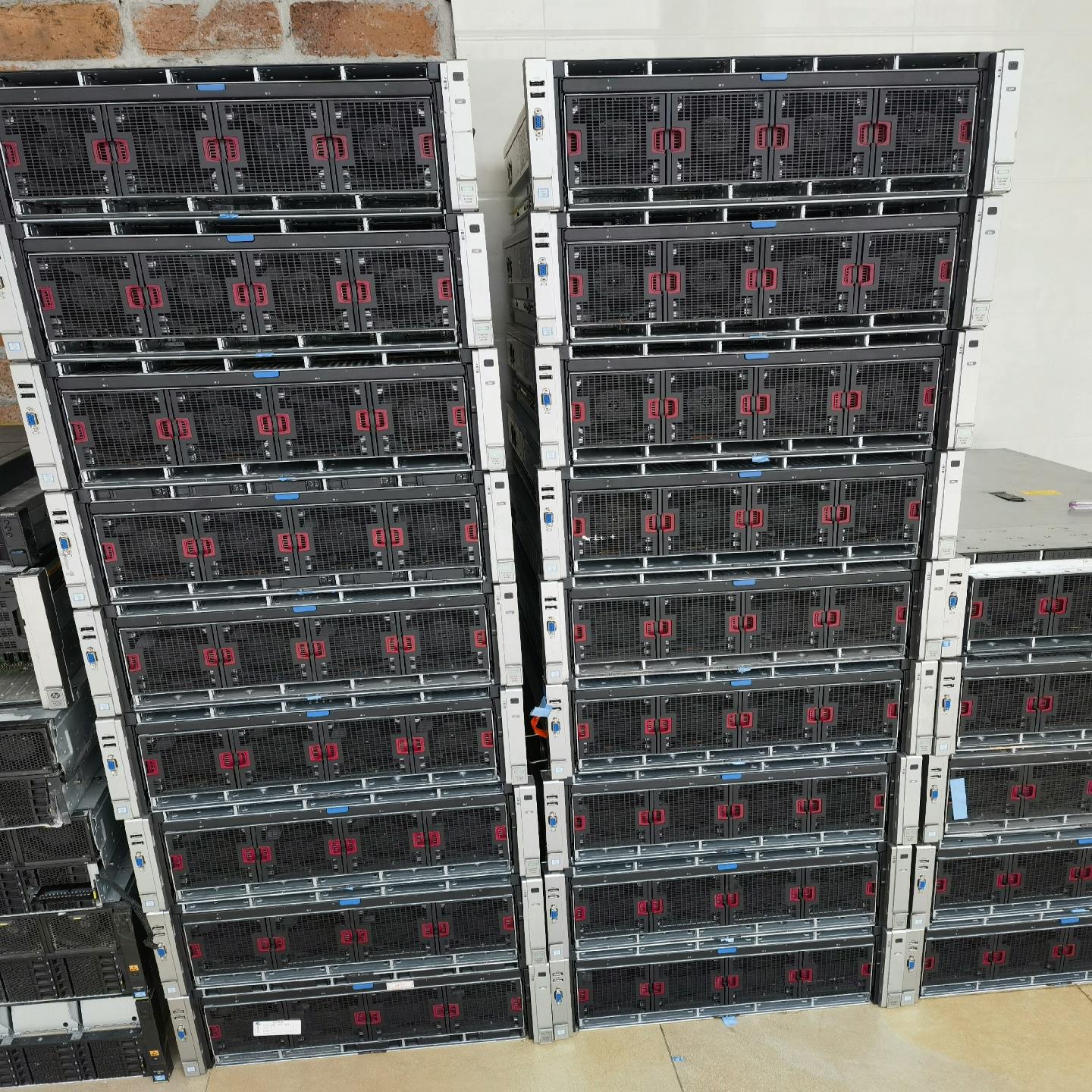 HP DL580G8 E7-V2CPU *4 四个内存板 四